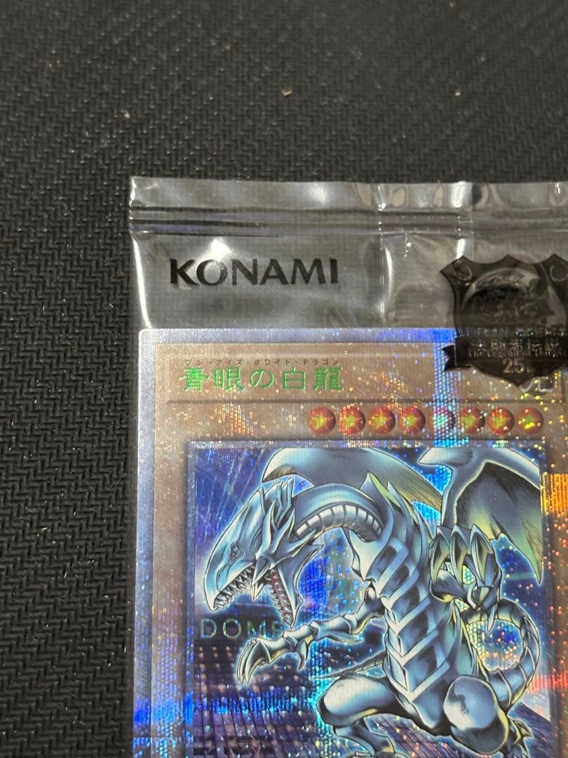遊戯王　青眼の白龍　東京ドーム　未開封　25th TD02-JP001 封筒