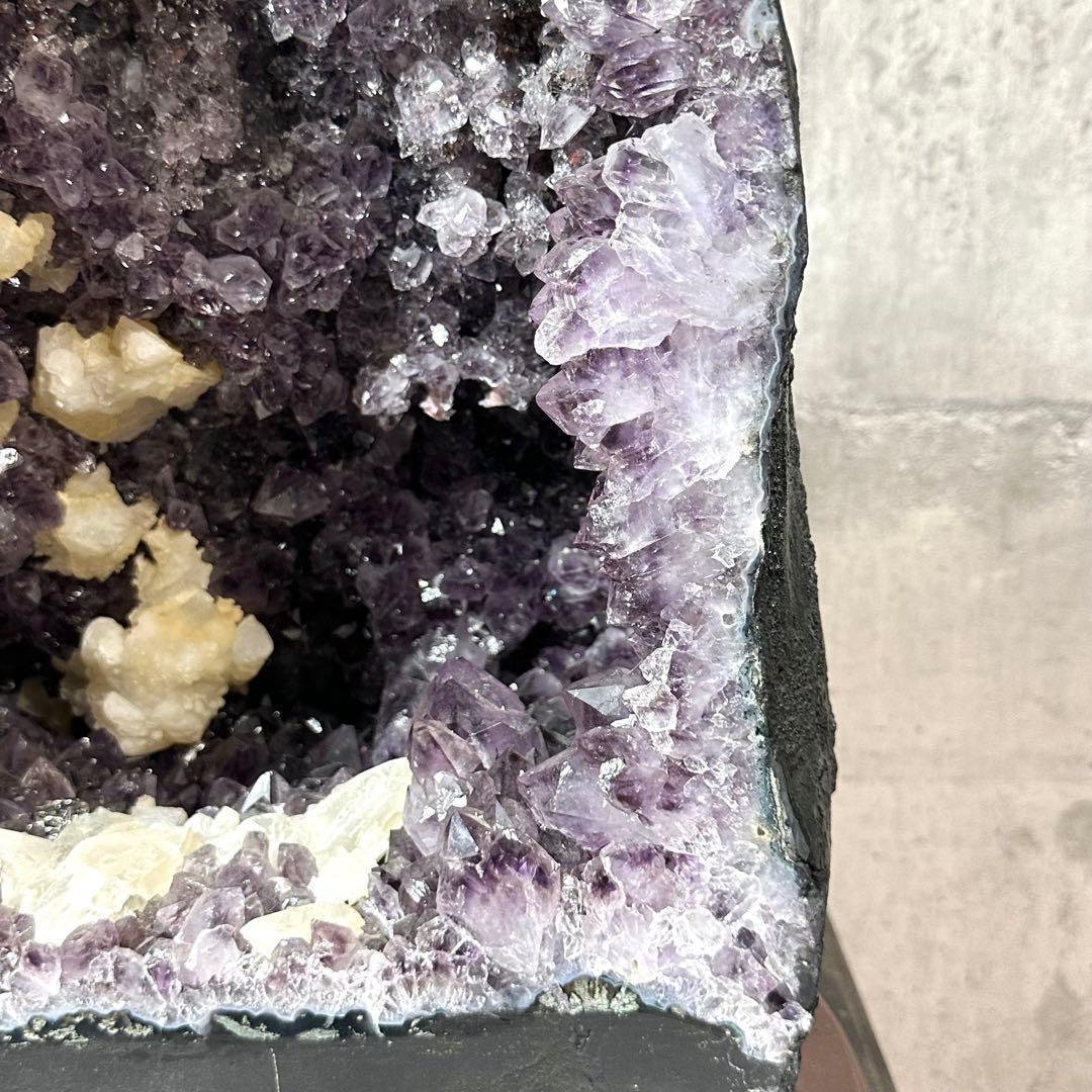⭐️35kg⭐️超巨大アメジストドーム クラスター 紫水晶　44cm×29cm