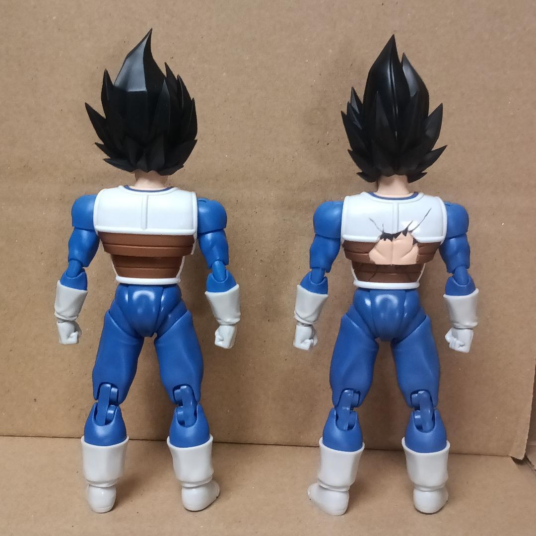 S.H.Figuarts　ドラゴンボール　ベジータ-旧戦闘服 カスタム2体セット