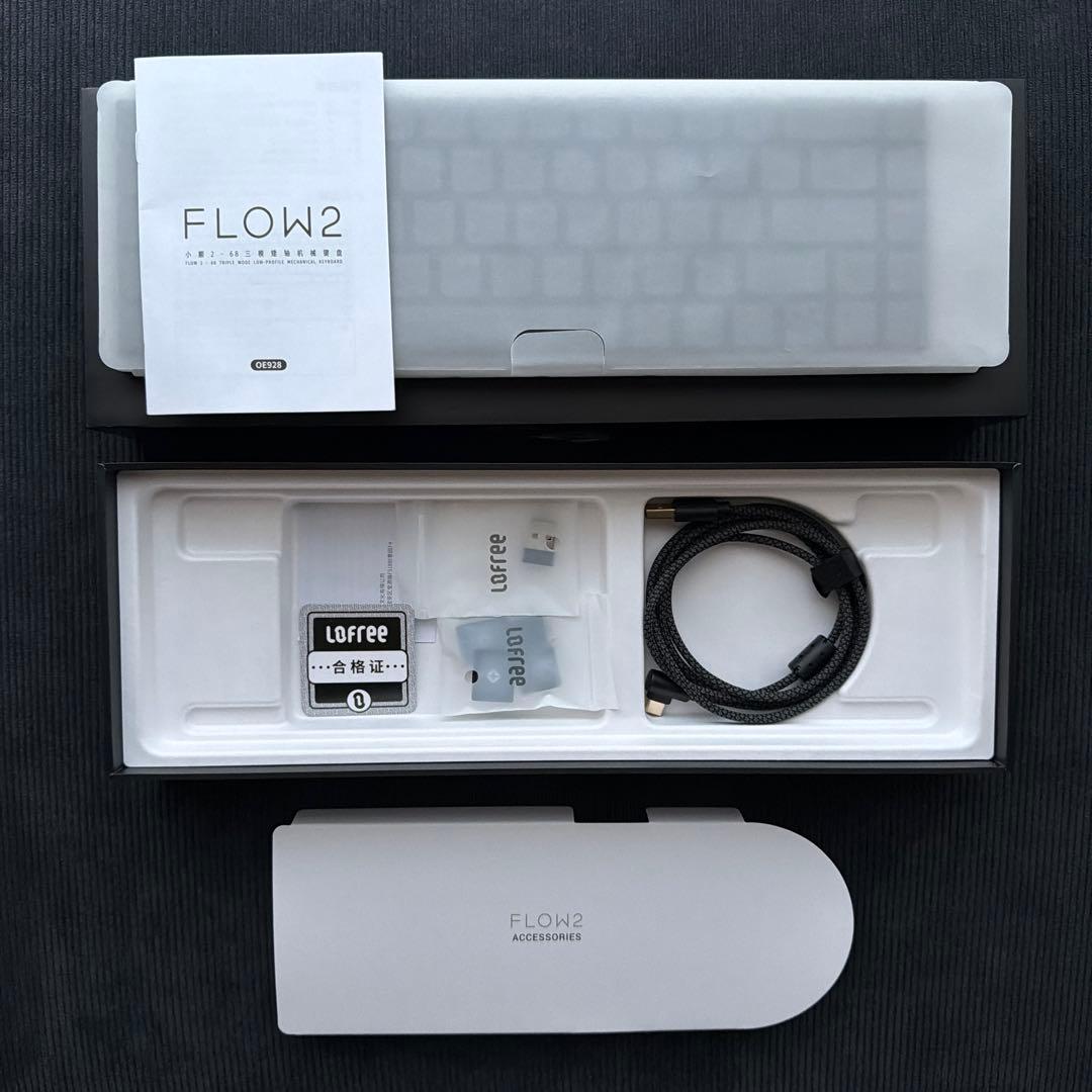 【超美品】Lofree FLOW2 68keys メカニカルキーボード