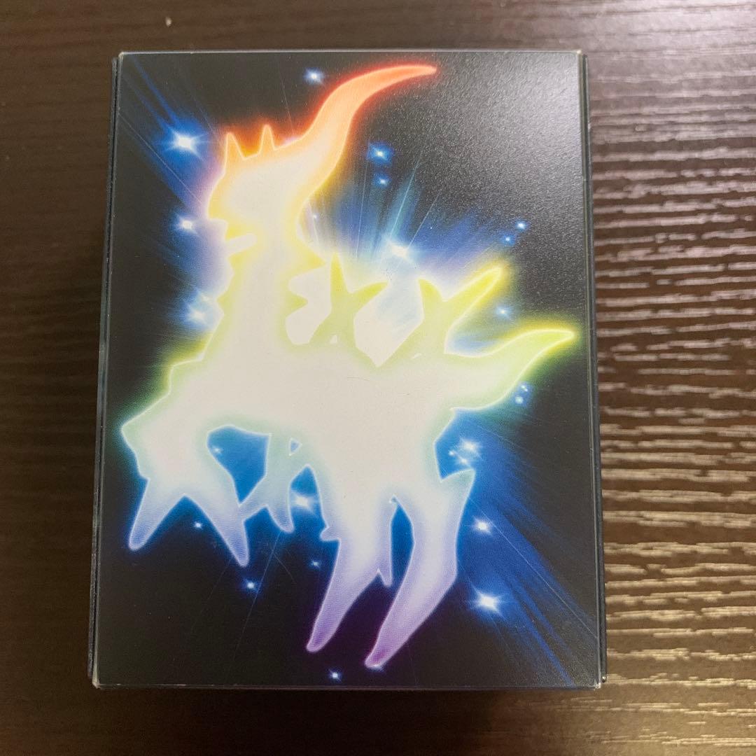 【中古品】ポケモンカードゲーム　デッキケース　4個＋デッキシールド/アルセウス