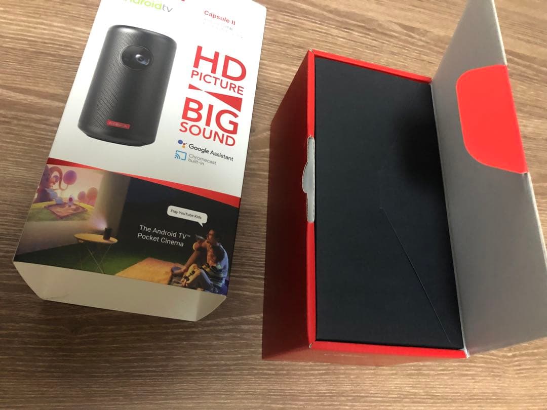 リモコン付 ANKER ネビュラ カプセル2 D2421 モバイルプロジェクター