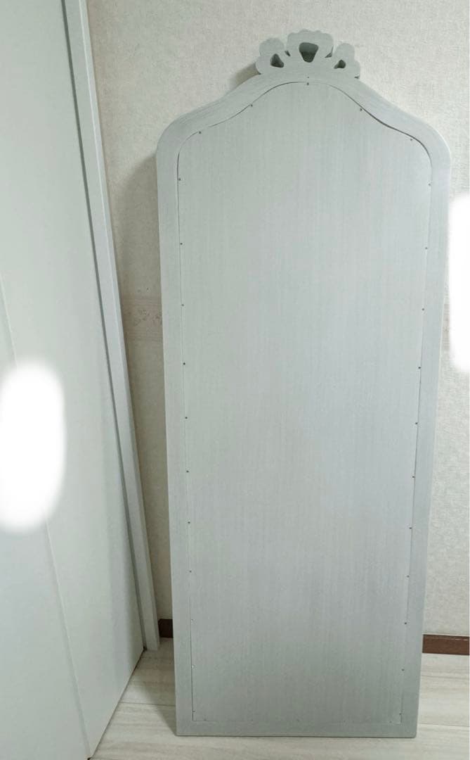 アンティークミラー 全身鏡 シャビー