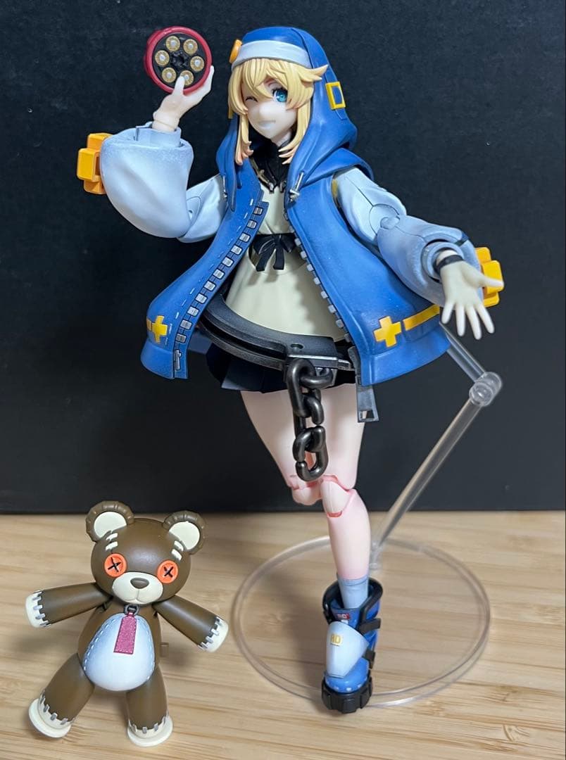 メ*ル様 ブリジット　プラモデル　完成品　ギルティギア　バレットナイツ　アルカナ