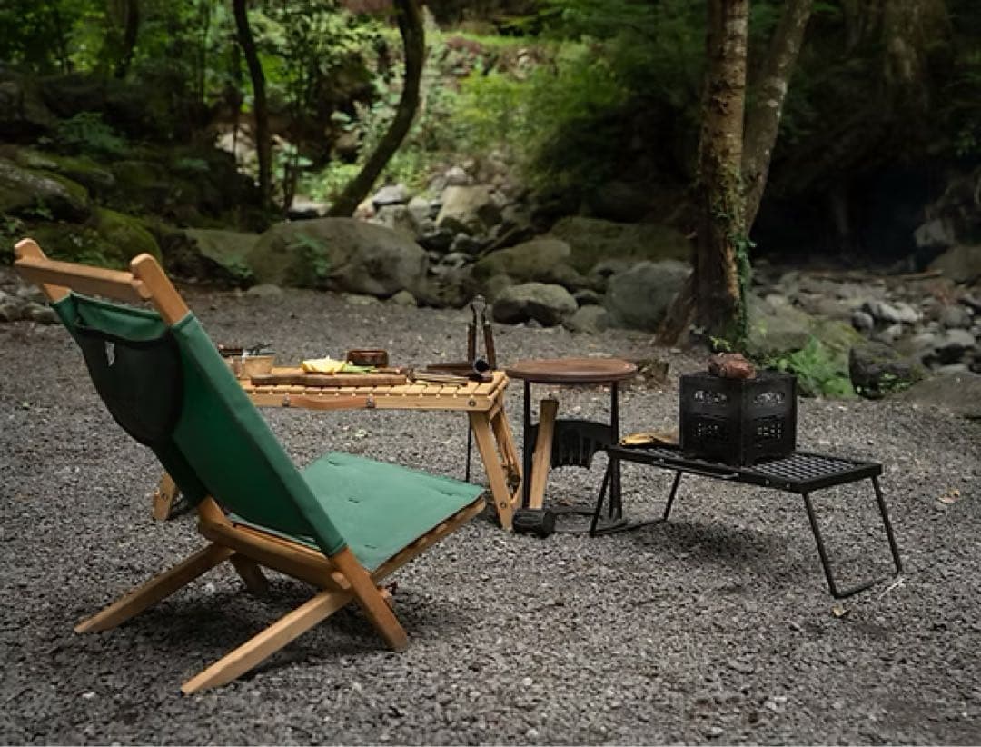 【新品未使用】アイアンテーブルミニ　IRONTABLE mini サンゾー工務店