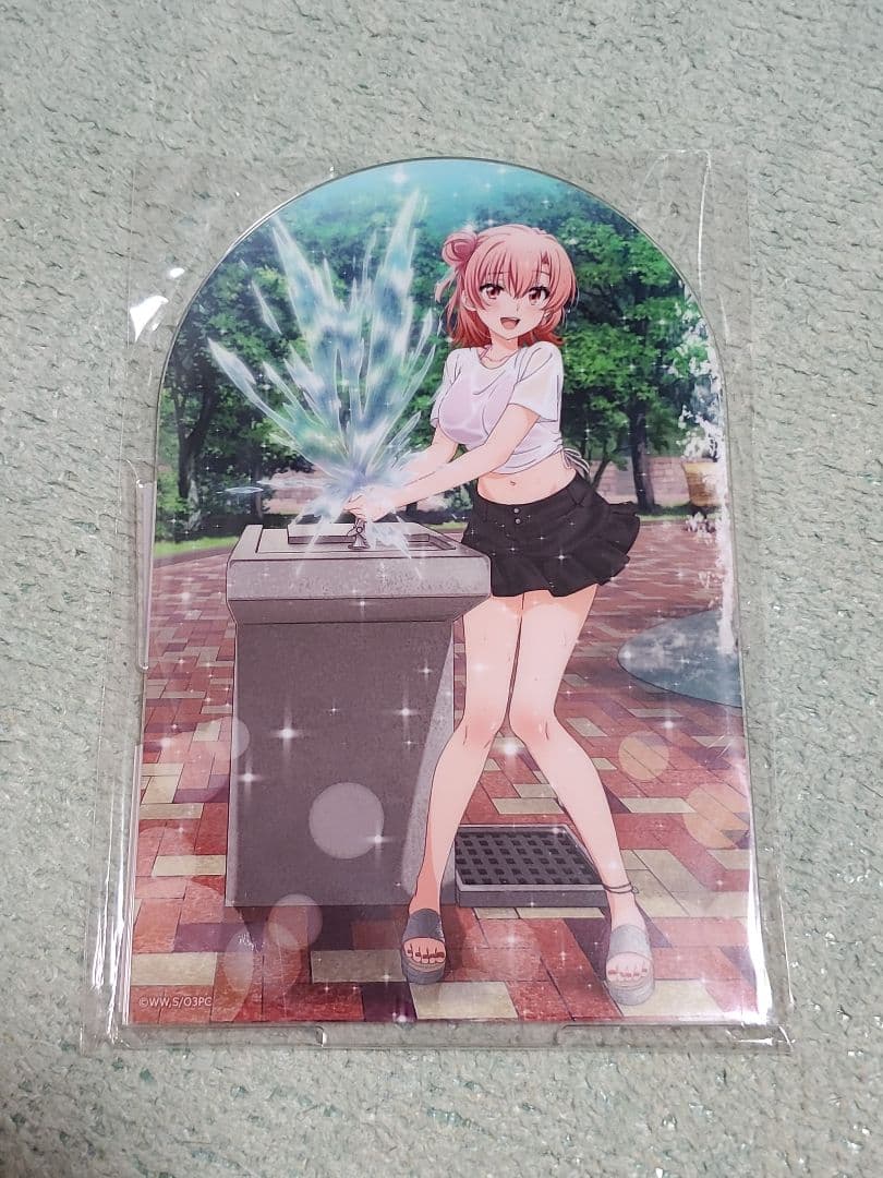 きゃらっとくじ俺ガイル B賞 BIGアクリルスタンド 由比ヶ浜結衣