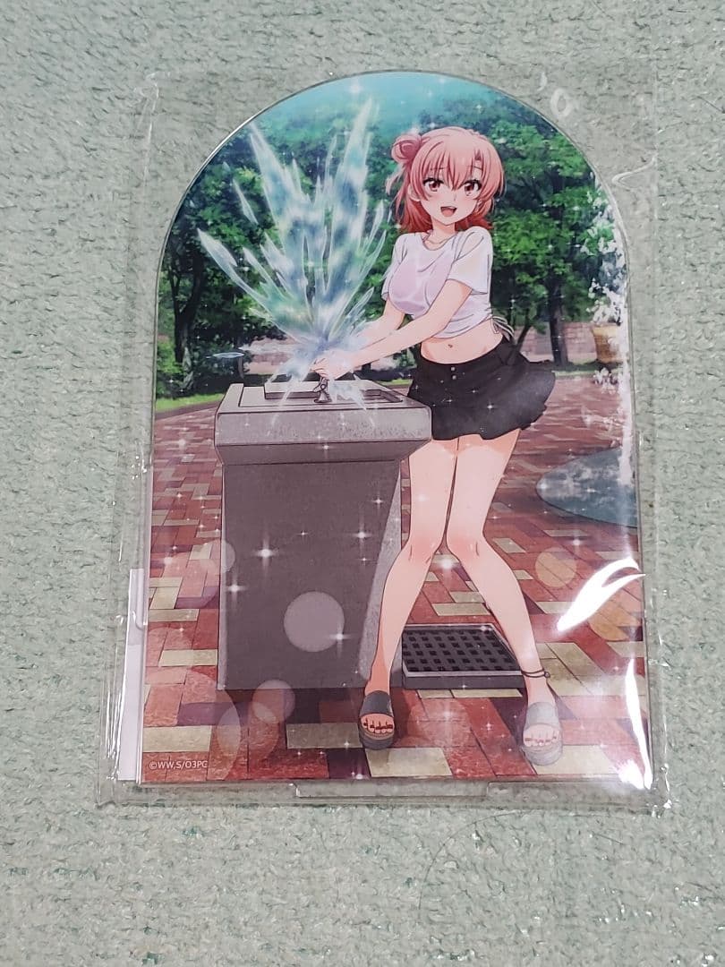 きゃらっとくじ俺ガイル B賞 BIGアクリルスタンド 由比ヶ浜結衣