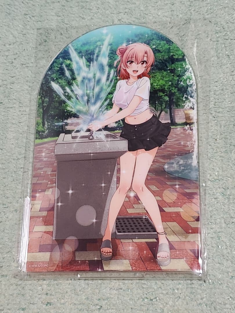 きゃらっとくじ俺ガイル B賞 BIGアクリルスタンド 由比ヶ浜結衣