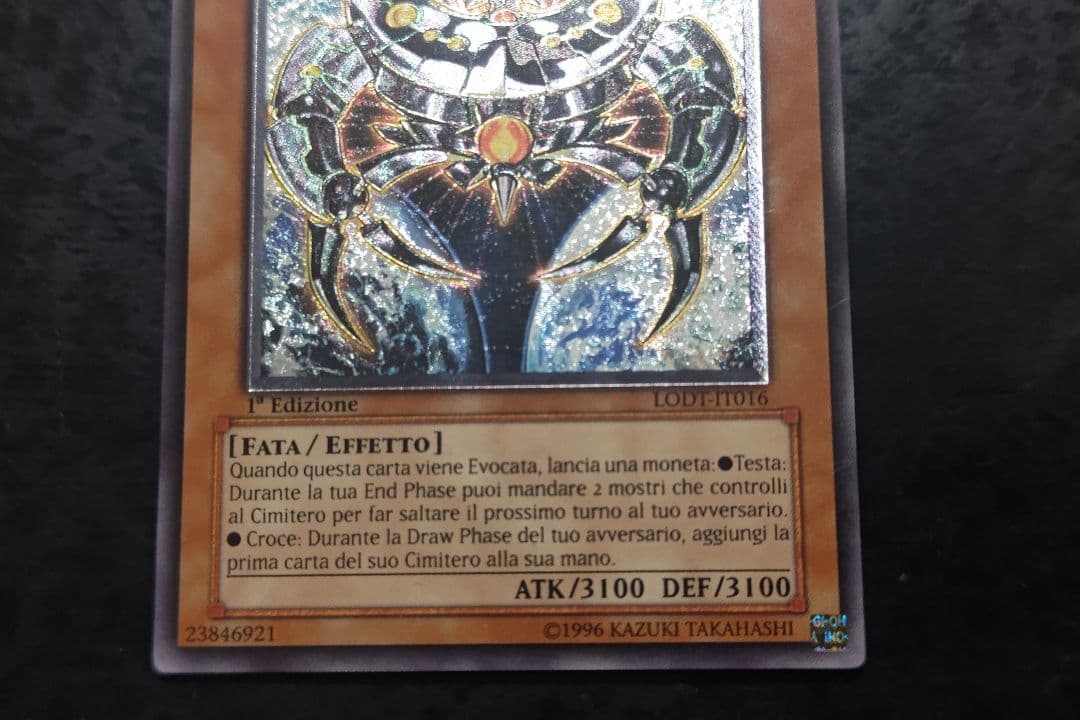 遊戯王　アルカナフォースXXI-THE WORLD　イタリア版アルティメットレア