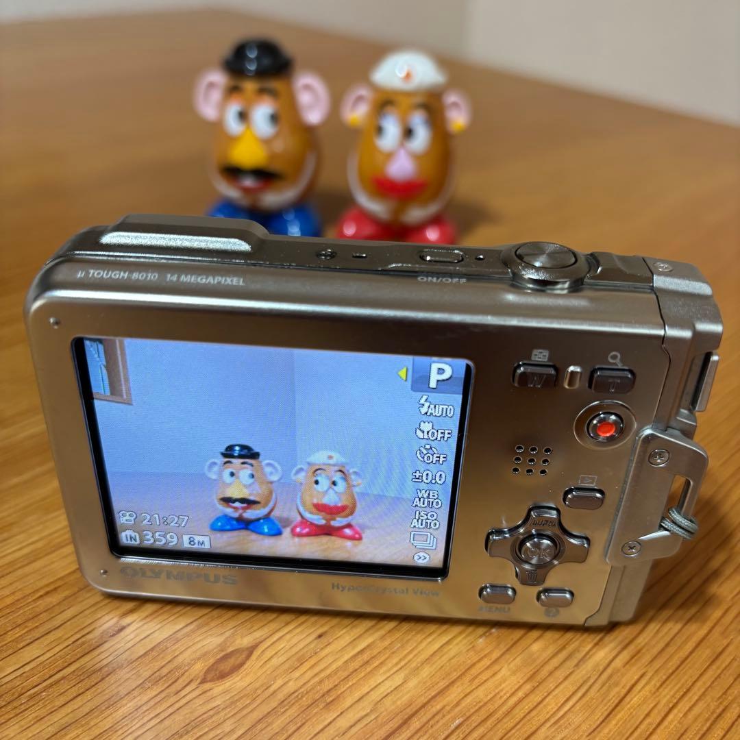 OLYMPUS μ Tough 8010 デジタルカメラ 防水 防塵 耐衝撃