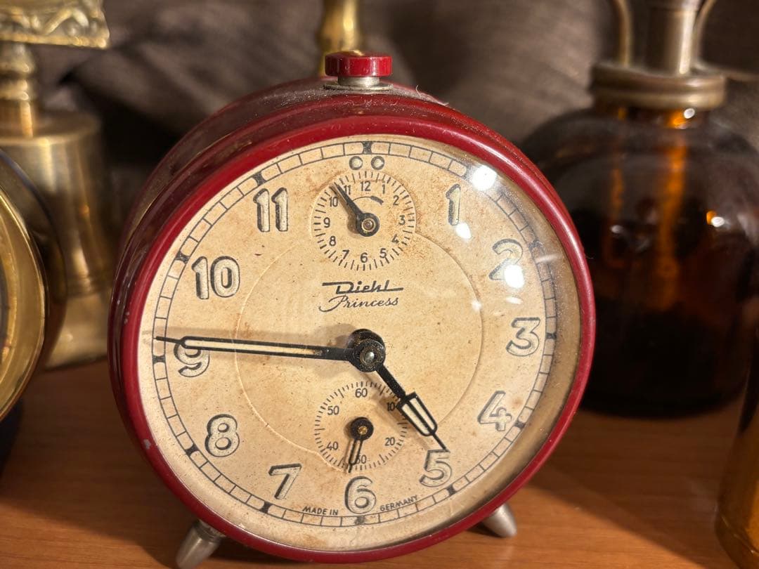 パークシャーマンカレンダー他　真鍮アンティーク雑貨セット