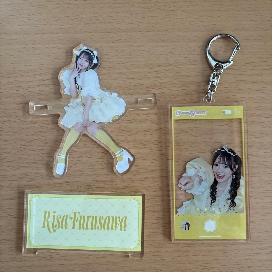 【生産終了・美品】CUTIE STREET　 古澤里紗　グッズセット（新品あり）