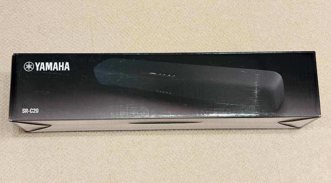 【ほぼ新品】YAMAHA SR-C20A　サウンドバー【2025年製】