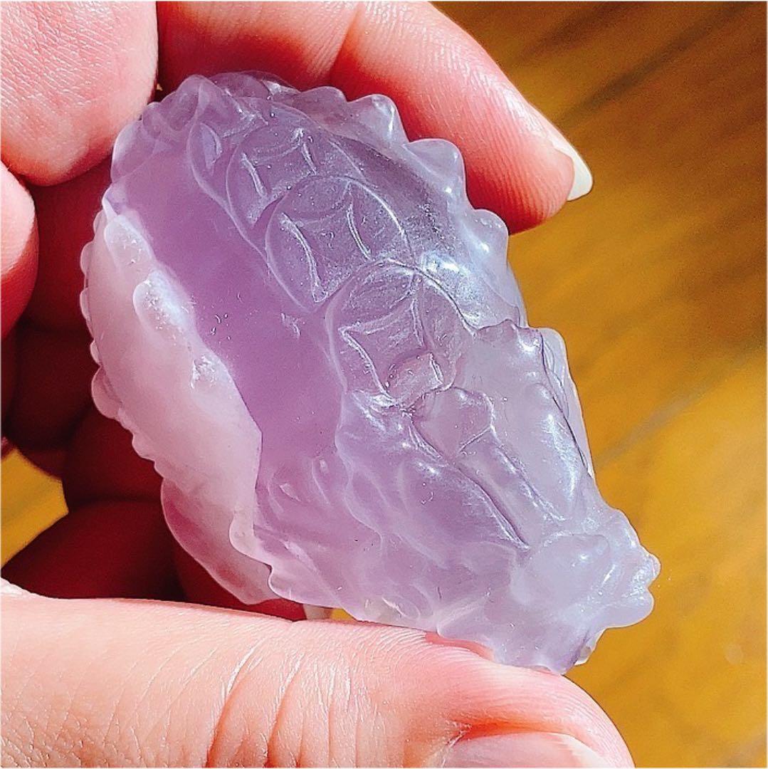 ミルキーカラー 龍亀 セット 天然石 フローライト