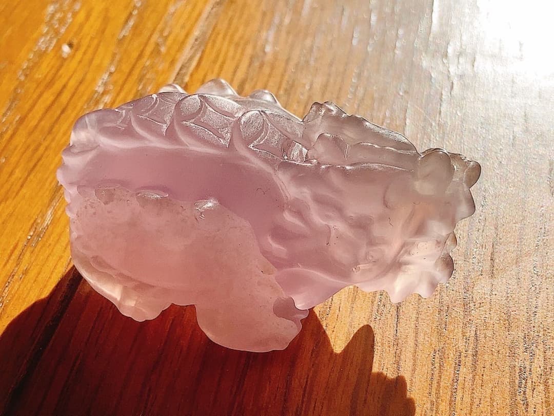 ミルキーカラー 龍亀 セット 天然石 フローライト