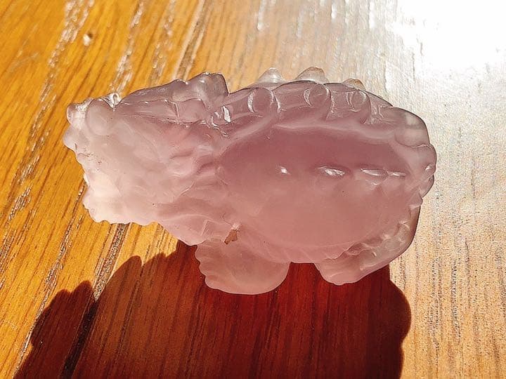 ミルキーカラー 龍亀 セット 天然石 フローライト