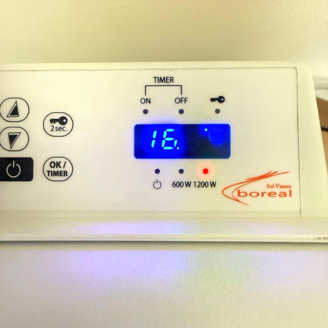 【美品　SANO】AOJ−1200L ボレアール　パネルヒーター