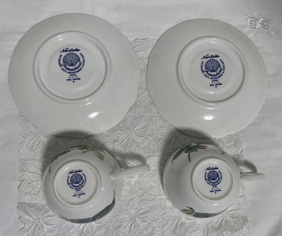 ノリタケ　ロイヤルオーチャード　ティーセット