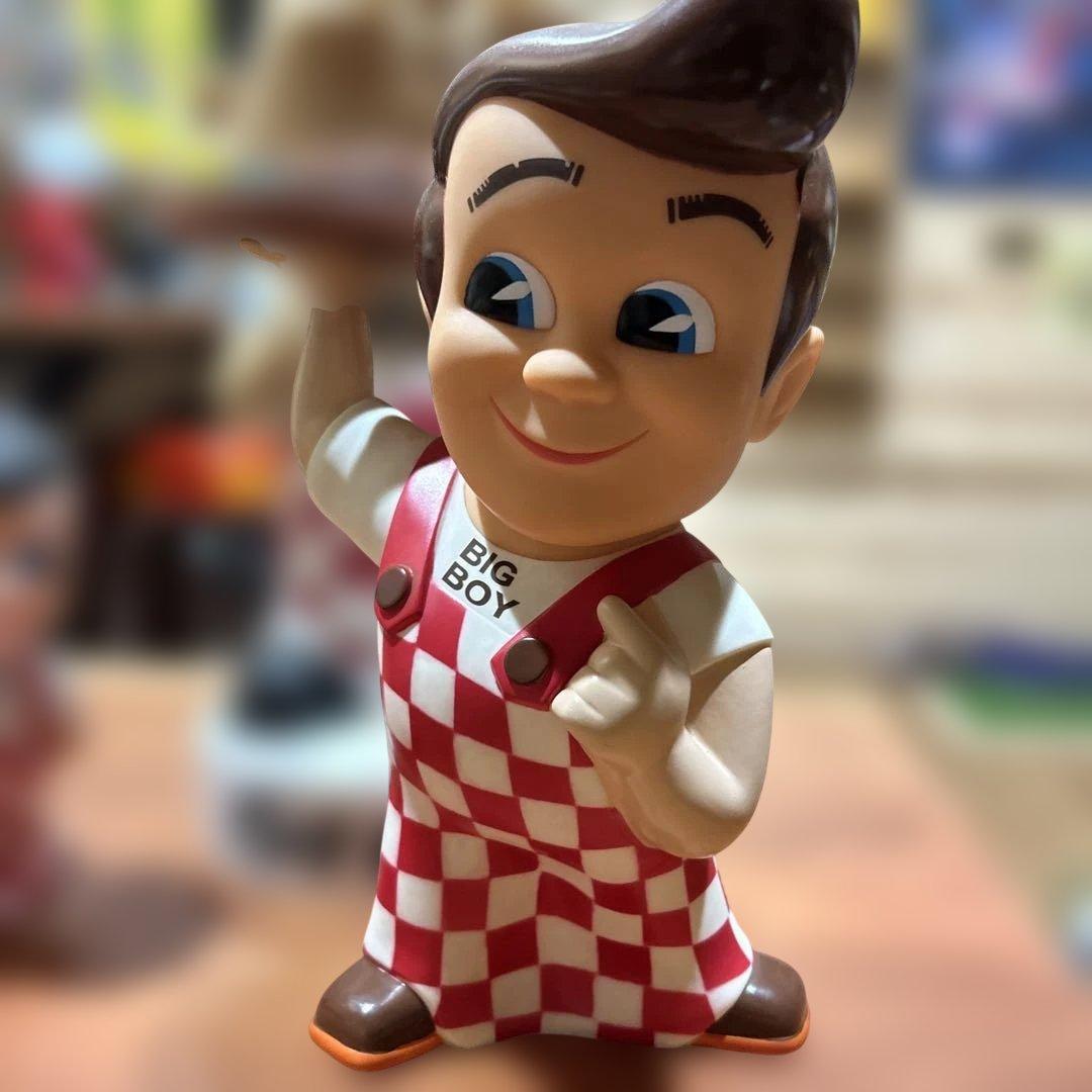 ビッグボーイ　BIGBOY　バンク　ボビングヘッド　　　ハンバーグ　貯金箱