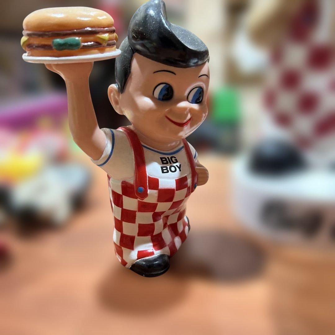ビッグボーイ　BIGBOY　バンク　ボビングヘッド　　　ハンバーグ　貯金箱