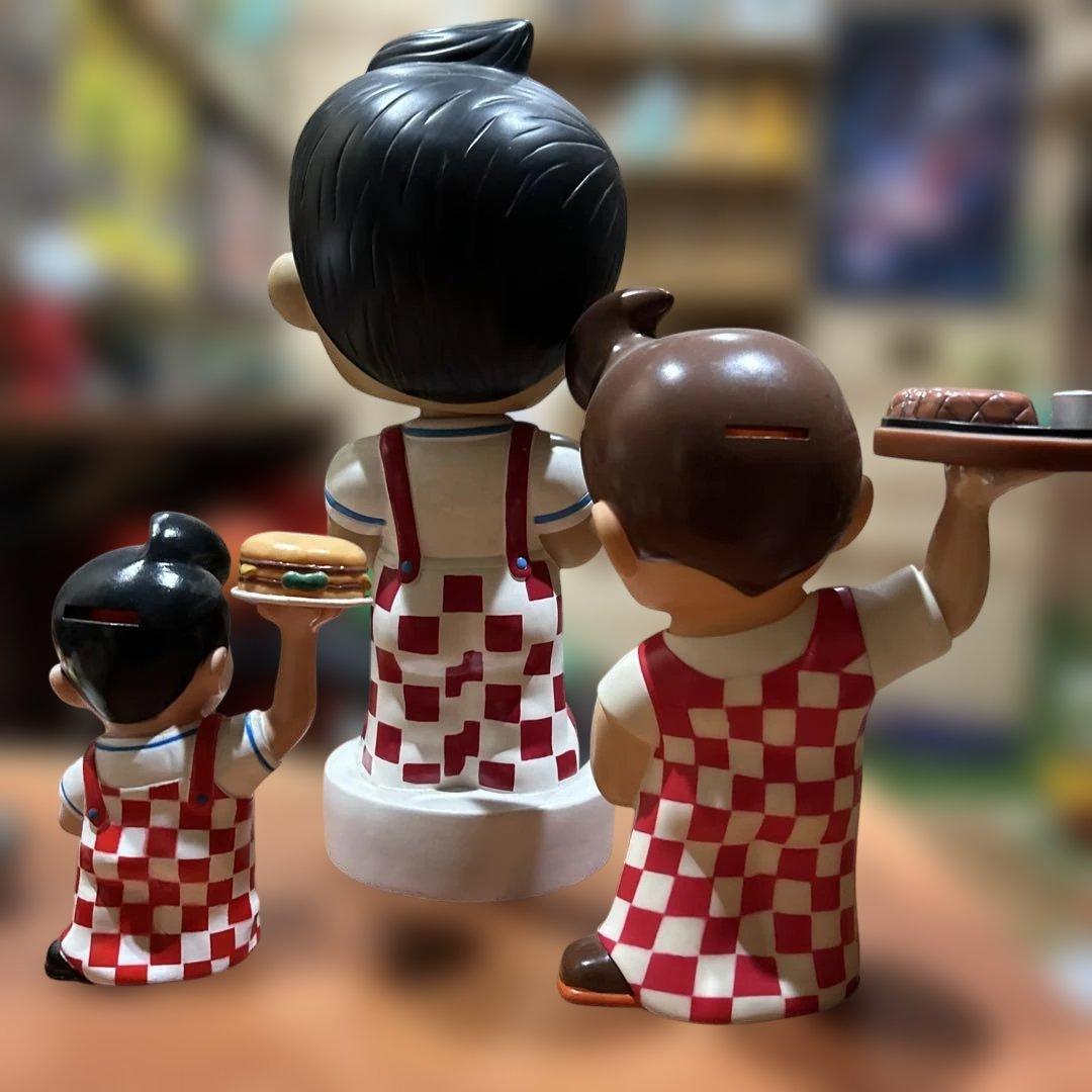 ビッグボーイ　BIGBOY　バンク　ボビングヘッド　　　ハンバーグ　貯金箱