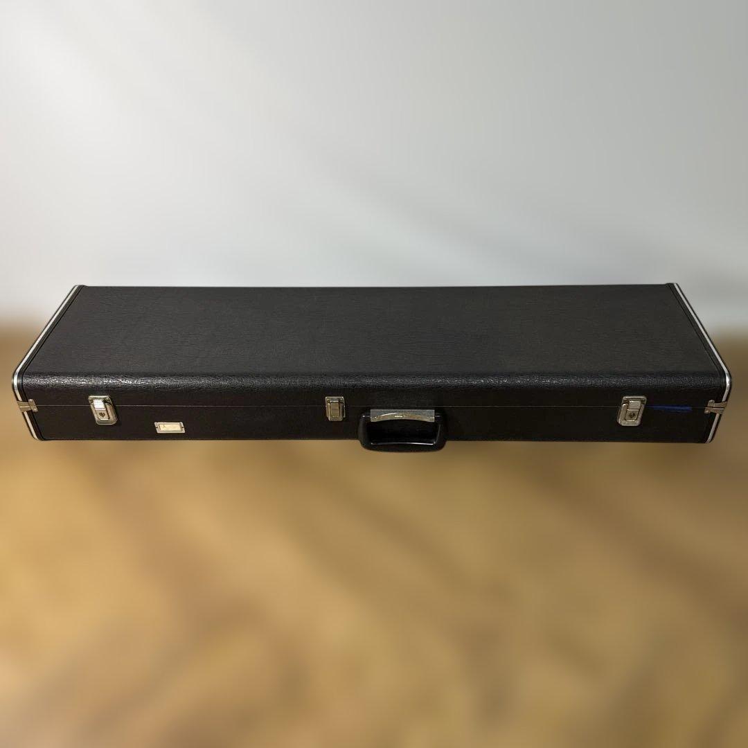 三味線 詳細不明 和楽器 ケース付き 全長約94㎝ 現状品◆KN(A110)