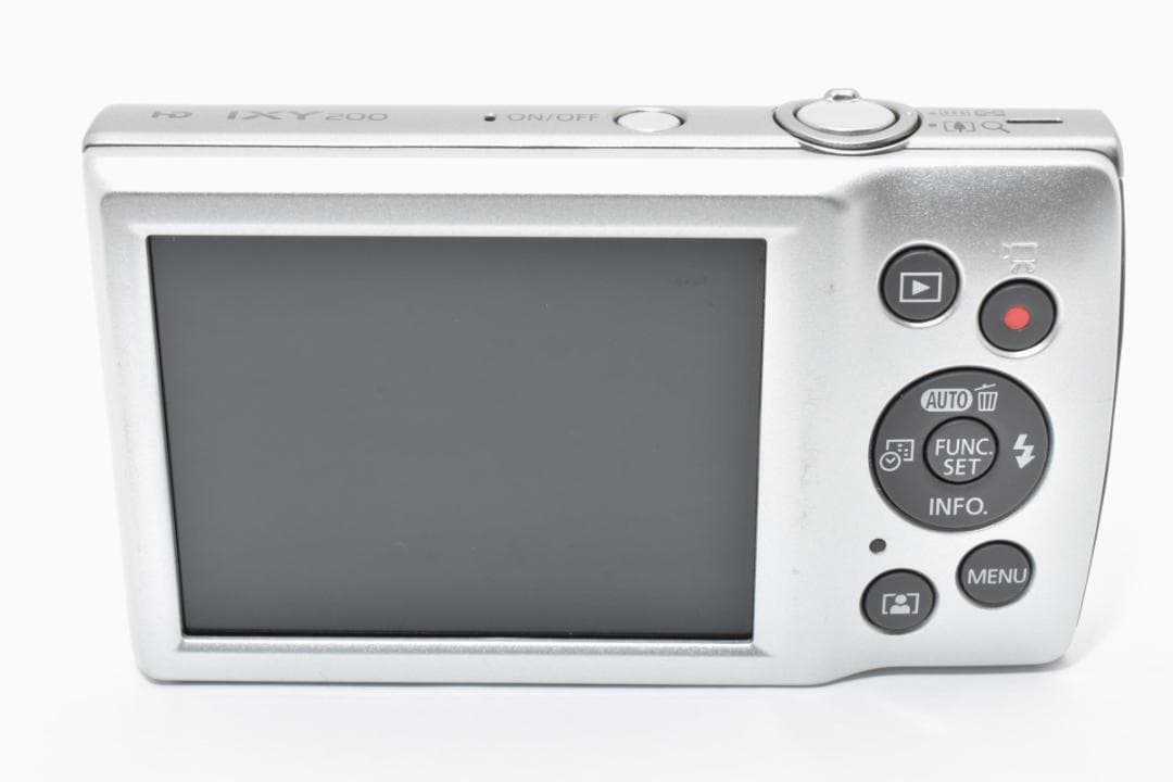 超美品 キヤノン IXY 200 コンパクトデジタルカメラ シルバー Canon