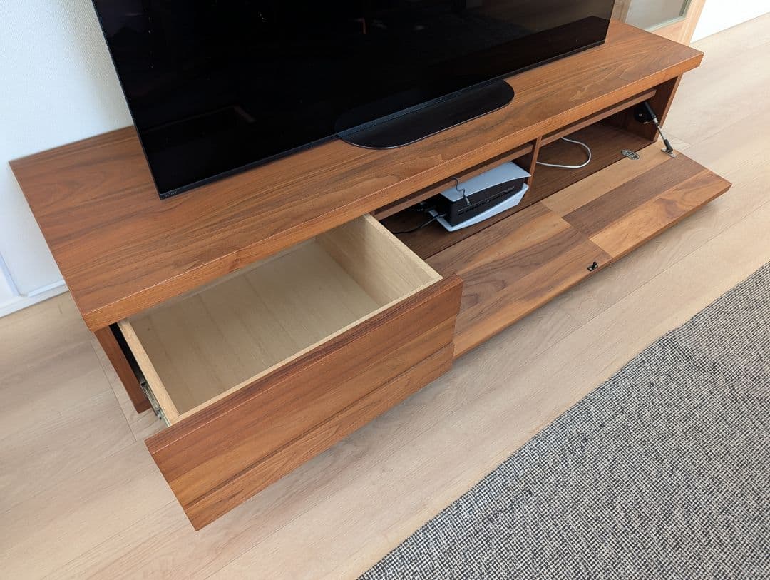 【しゆさま専用】NOLSIA Crater 160cm ウォールナット テレビ台