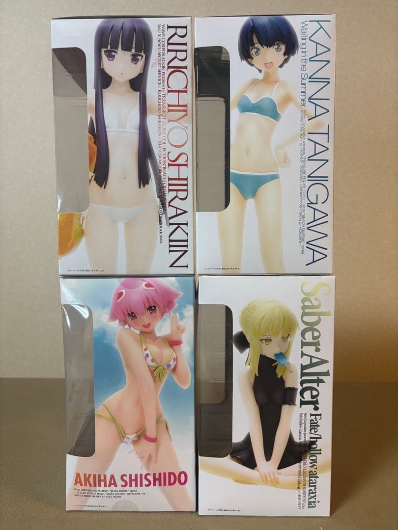 未開封 4セット AKIHA RIRICHIYO KANNA Saber