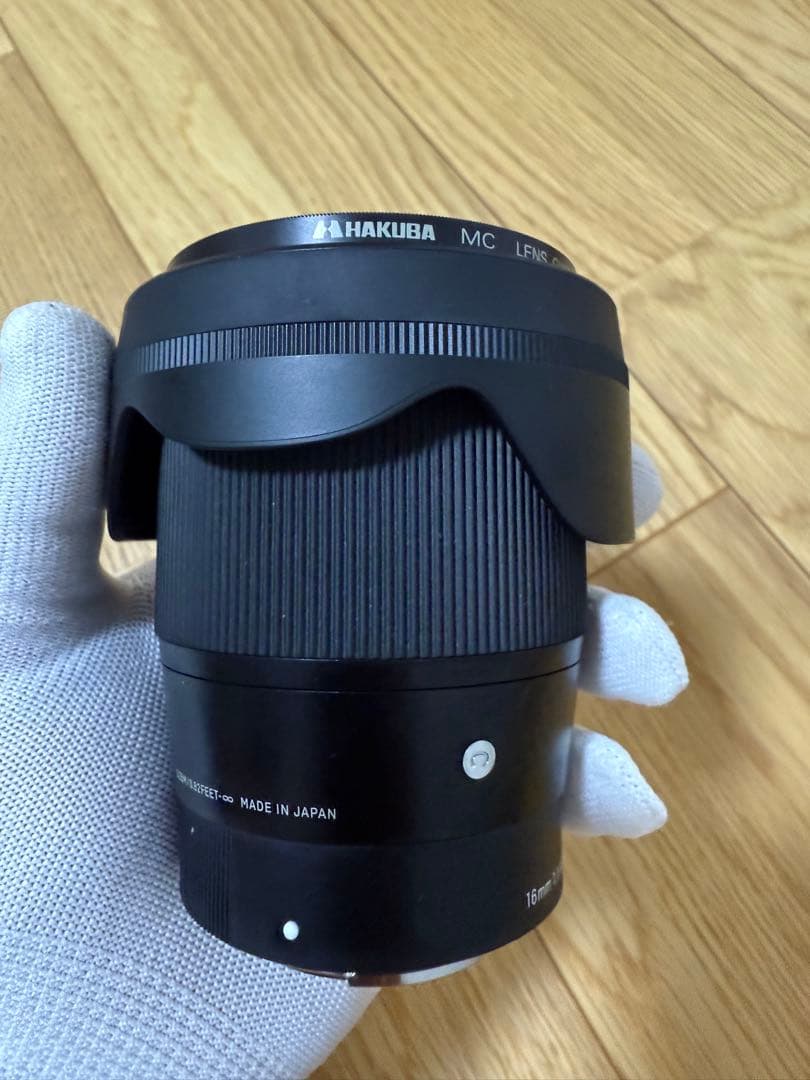 【美品】【箱説明書付き】SIGMA 18mm F1.4 DC DN レンズ