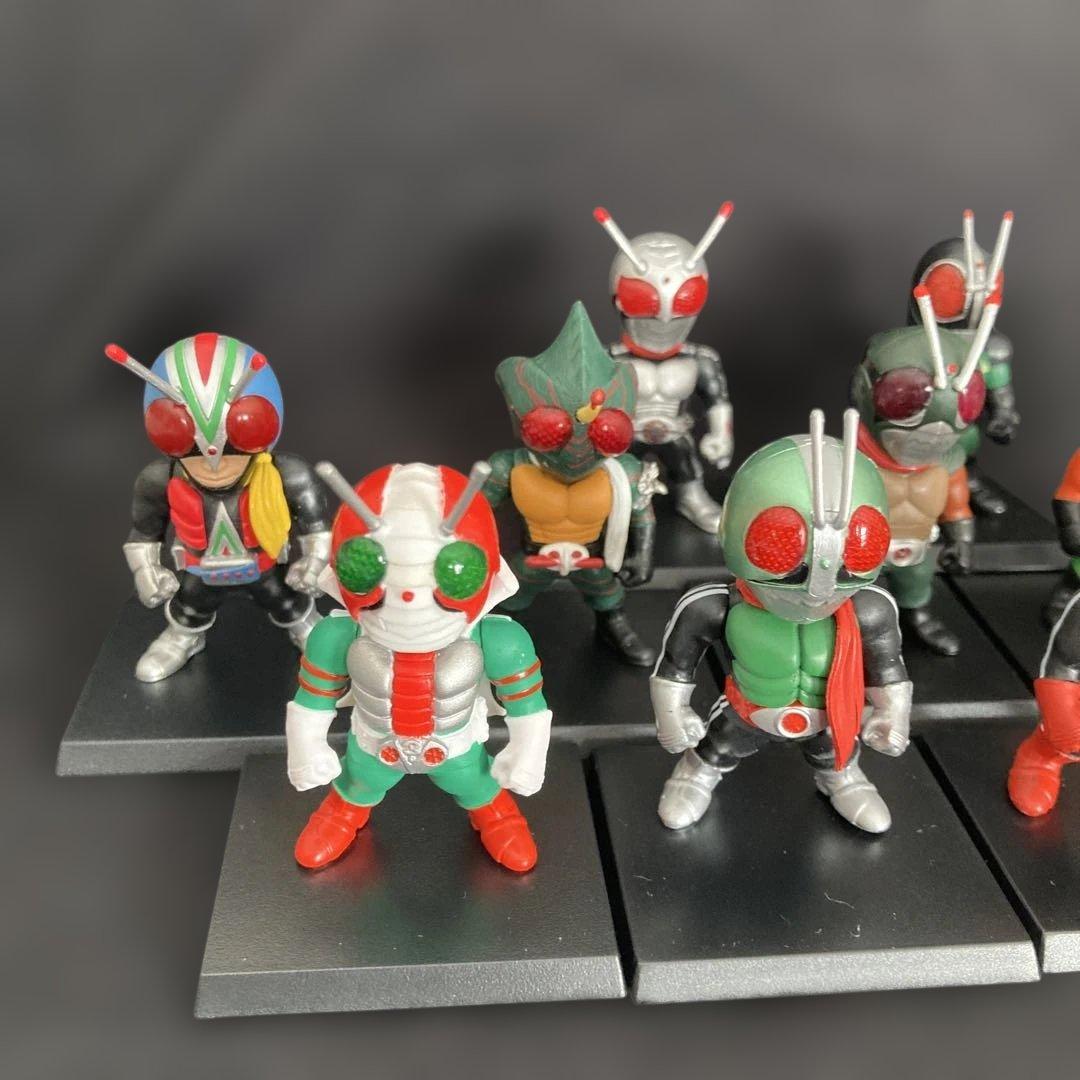 コンバージ仮面ライダー　昭和ライダーセット