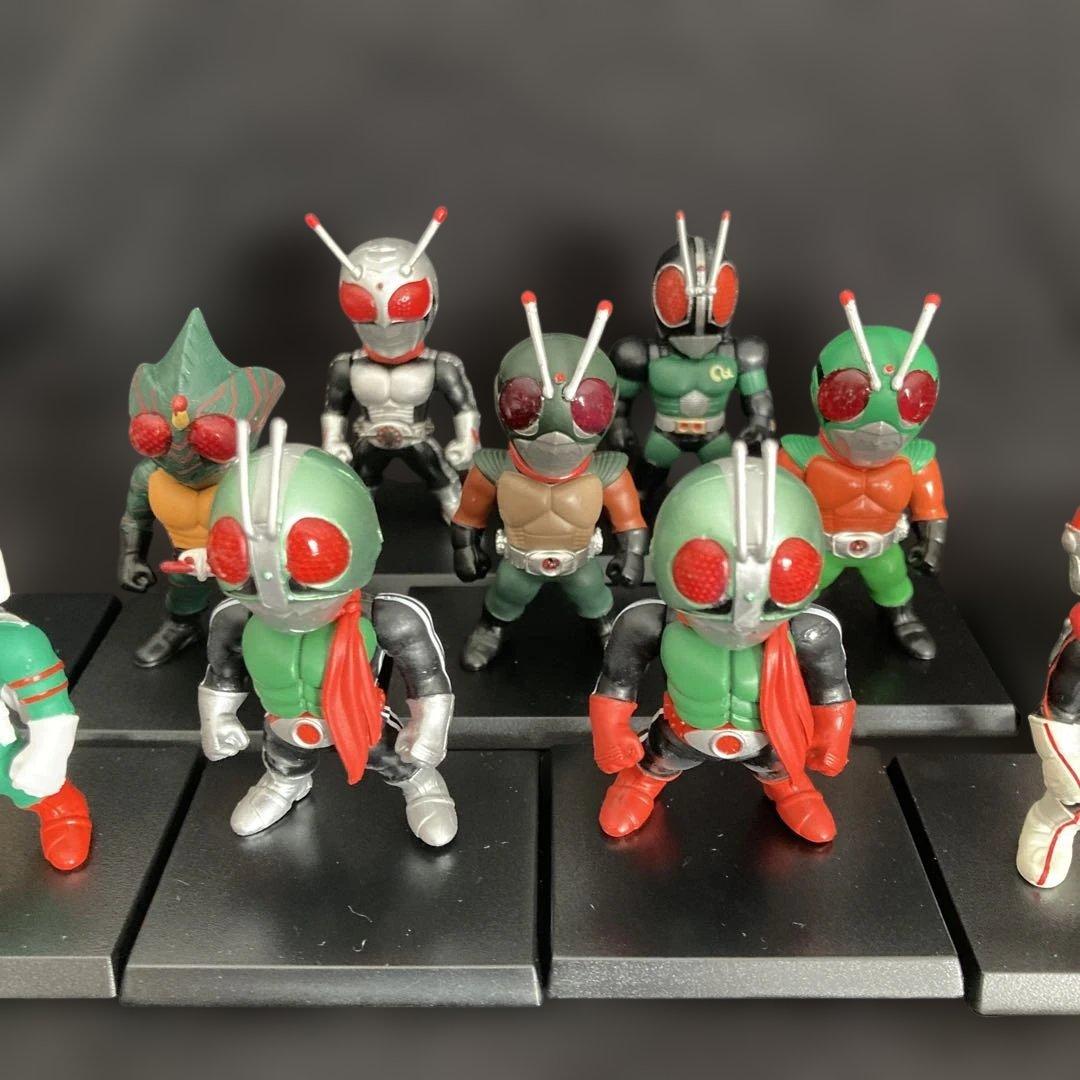 コンバージ仮面ライダー　昭和ライダーセット