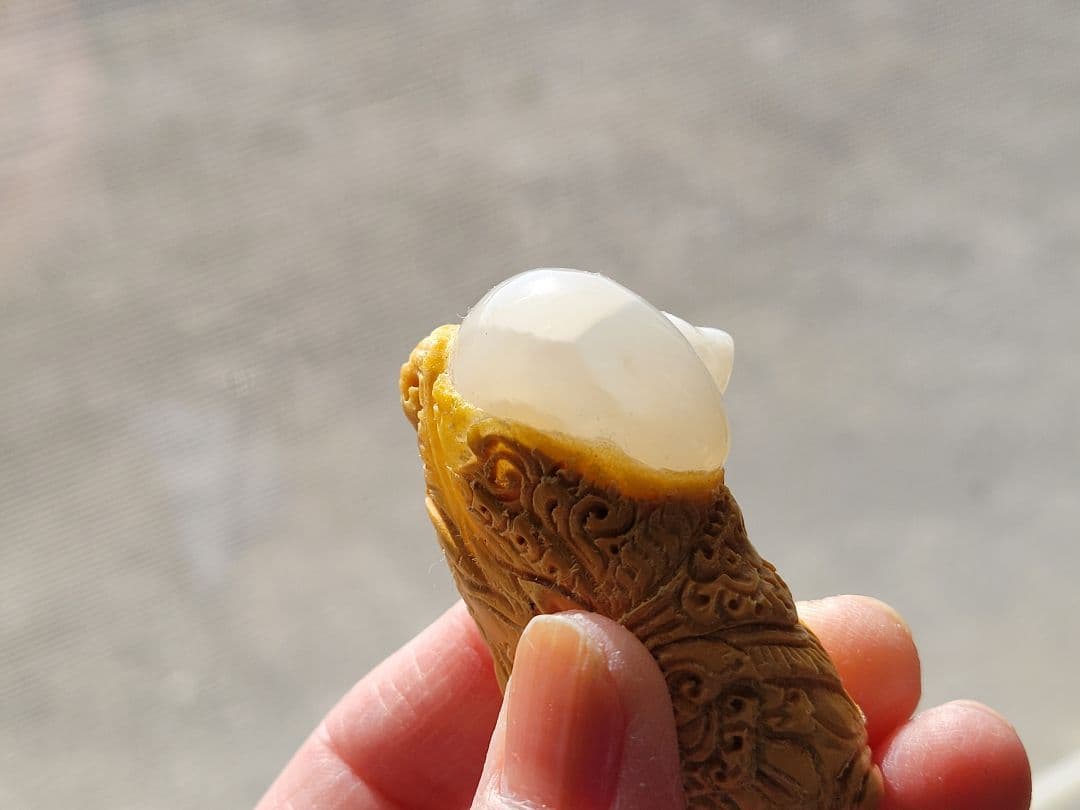 ★ガネーシャ彫刻　ケオン　ペンダントトップ ★