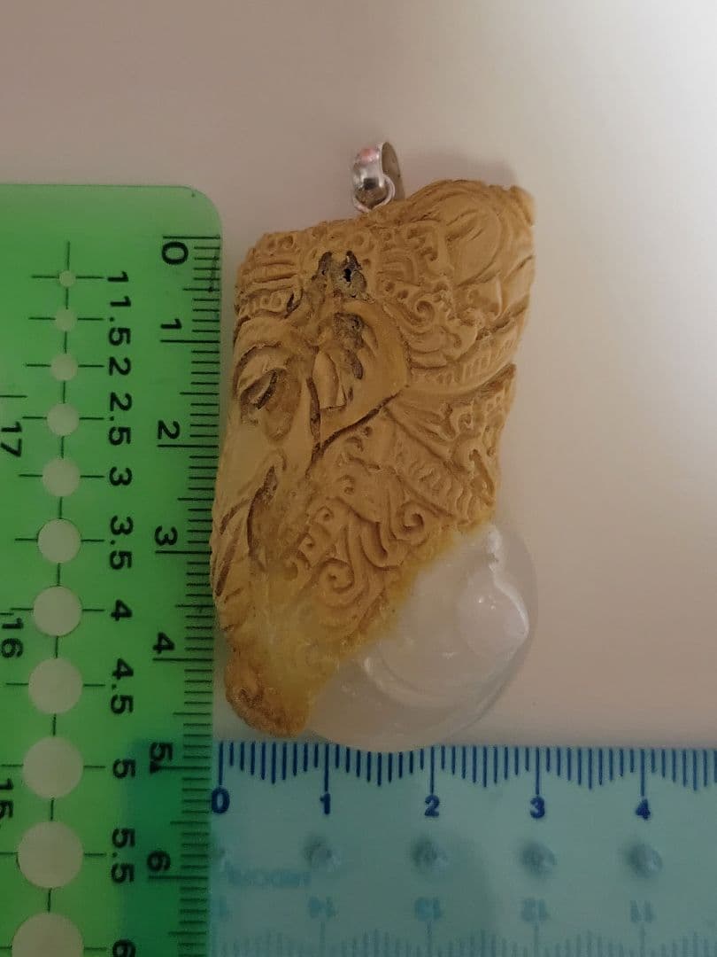 ★ガネーシャ彫刻　ケオン　ペンダントトップ ★
