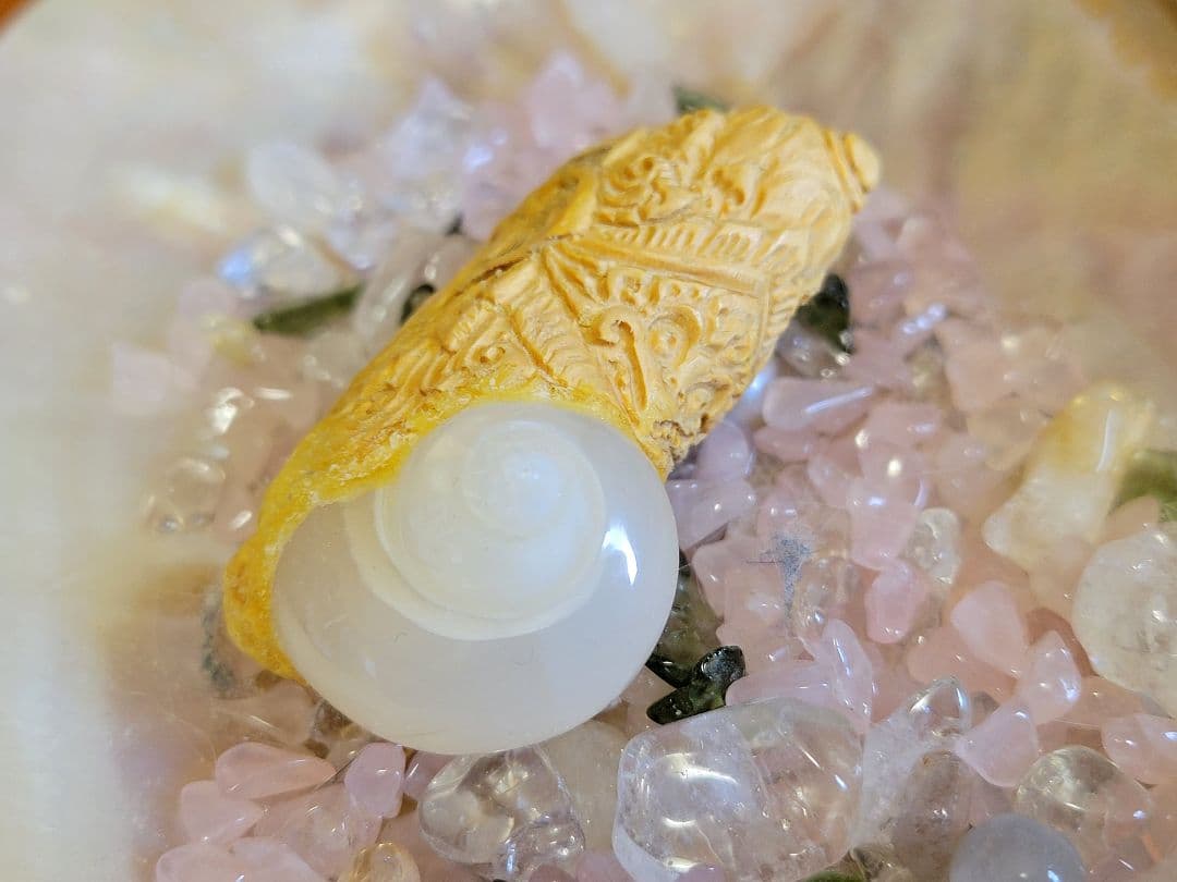 ★ガネーシャ彫刻　ケオン　ペンダントトップ ★