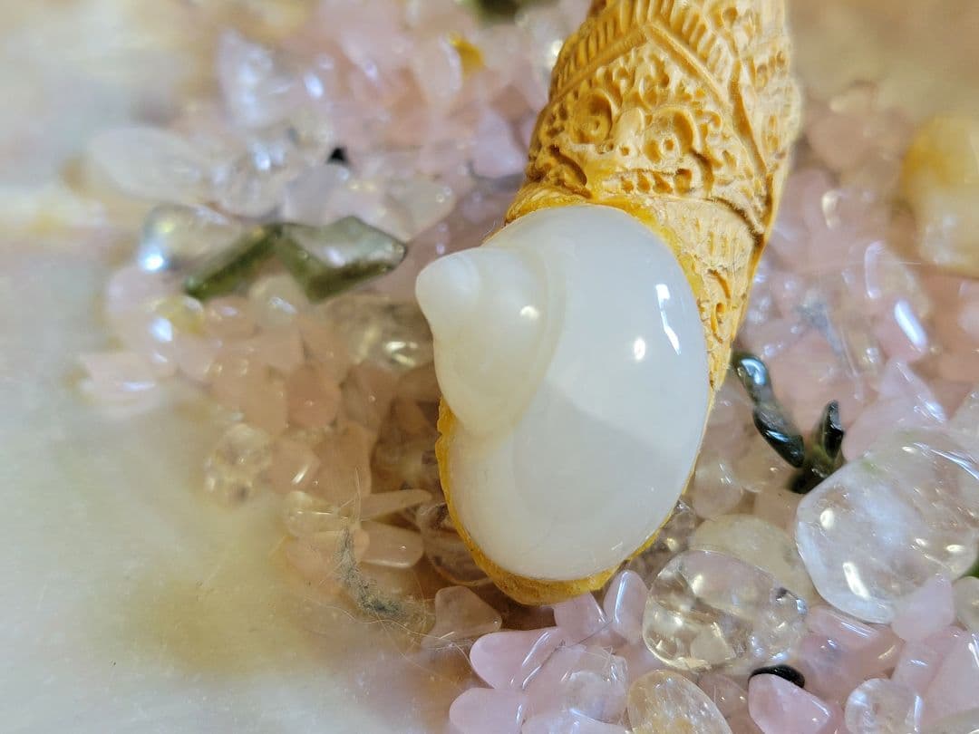 ★ガネーシャ彫刻　ケオン　ペンダントトップ ★