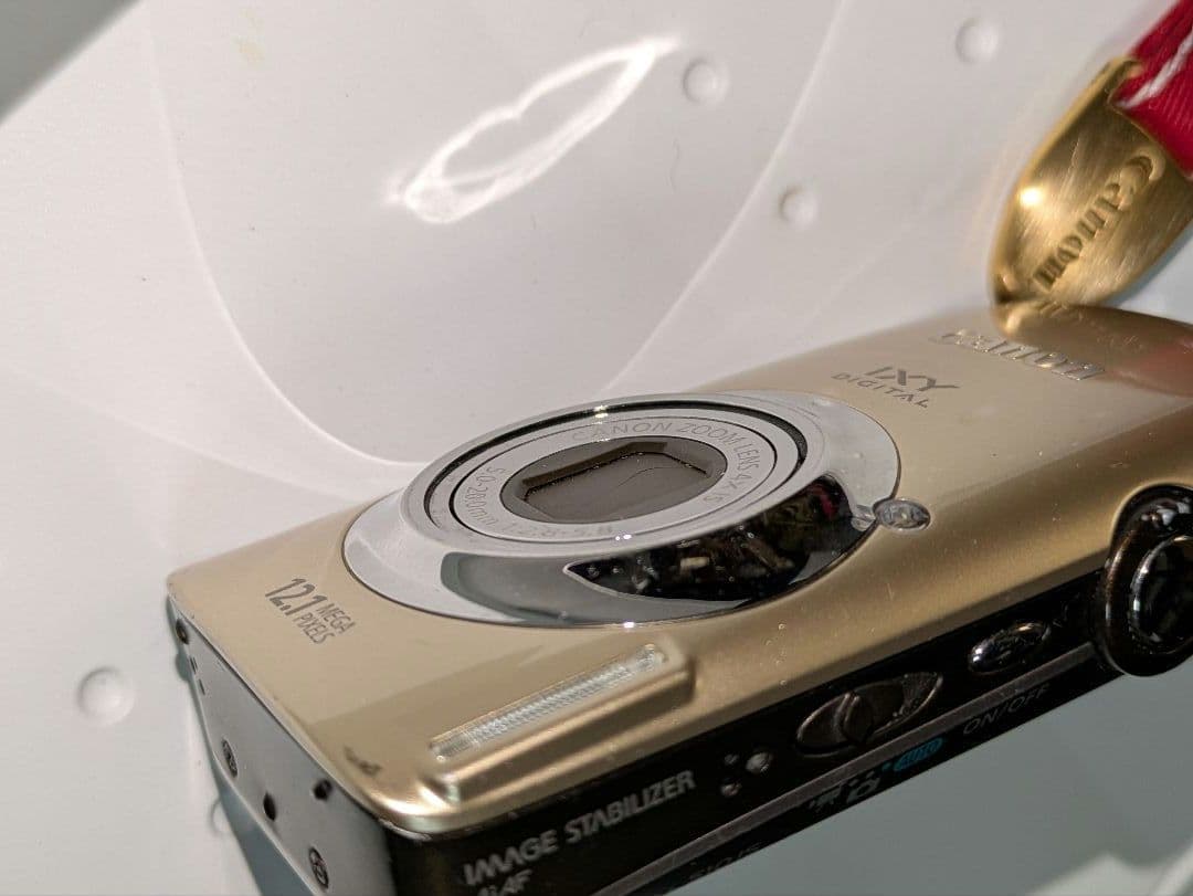 Canon IXY DIGITAL510is 12.1メガピクセル ゴールド