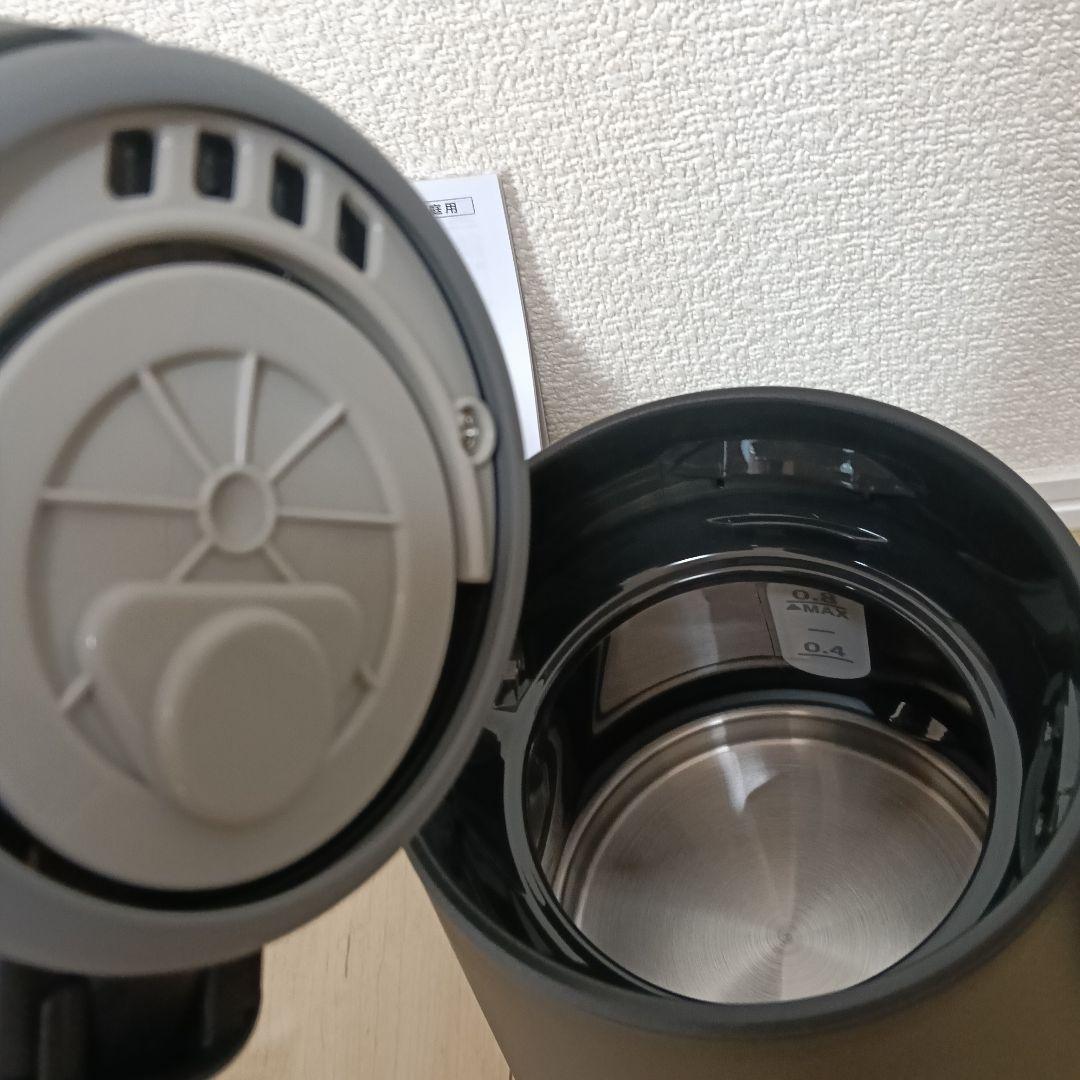 象印　STAN. CR-PA08 ブラック 電気ケトル