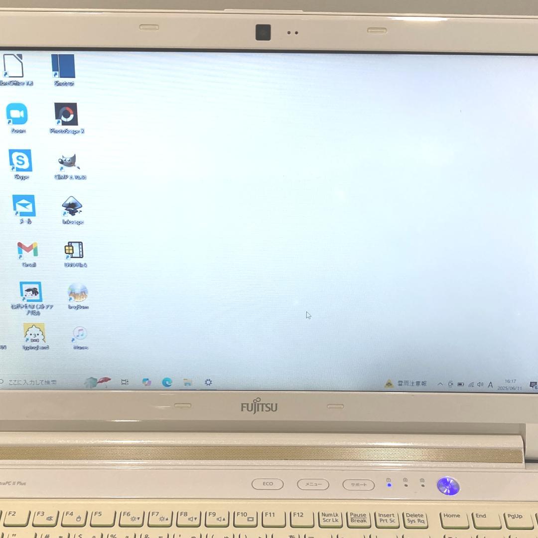 ✨特価✨超速i7・カメラ・ブルーレイ◇白◇すぐ使えるノートパソコン◇T140-2