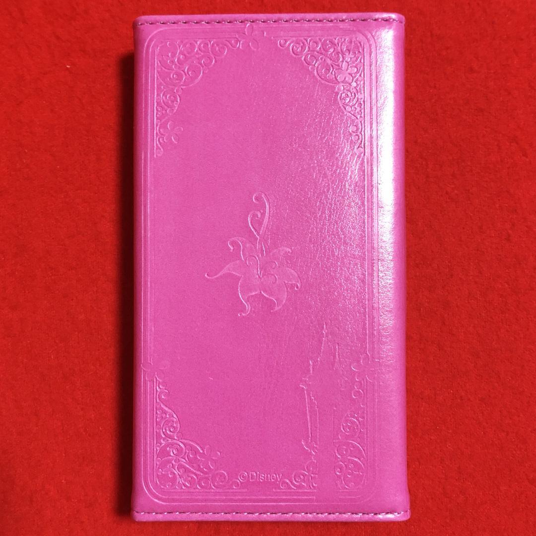 ディズニーラプンツェル汎用手帳型スマートフォンカバー：140×70×10mm以内
