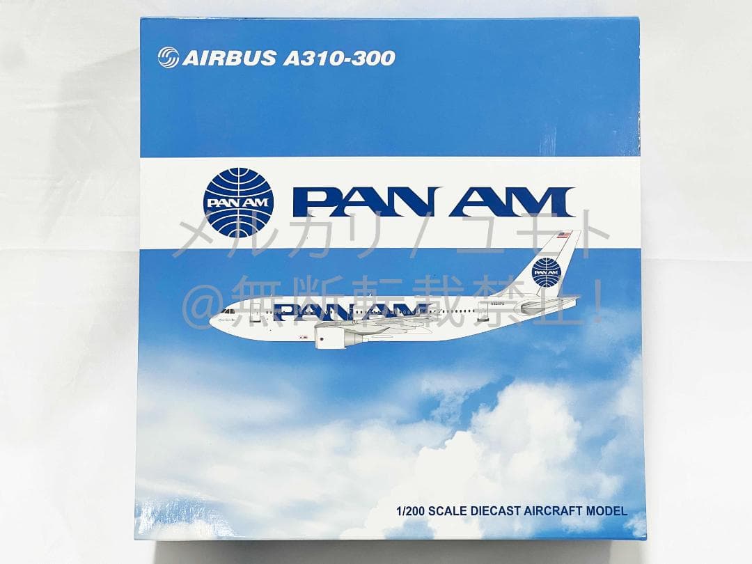 JC Wings 1:200 A310-300 N824PA パンアメリカン航空
