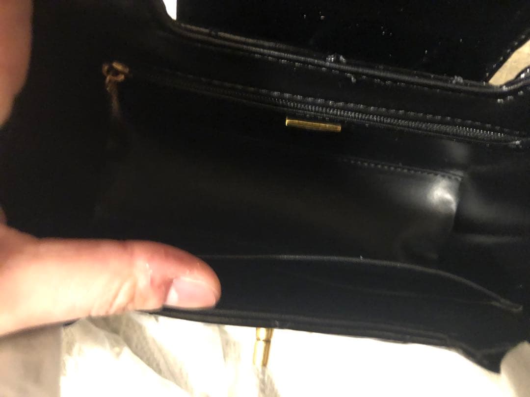 CHANEL ノベルティ キャビアスキン ショルダーバッグ ミニバッグ ブラック