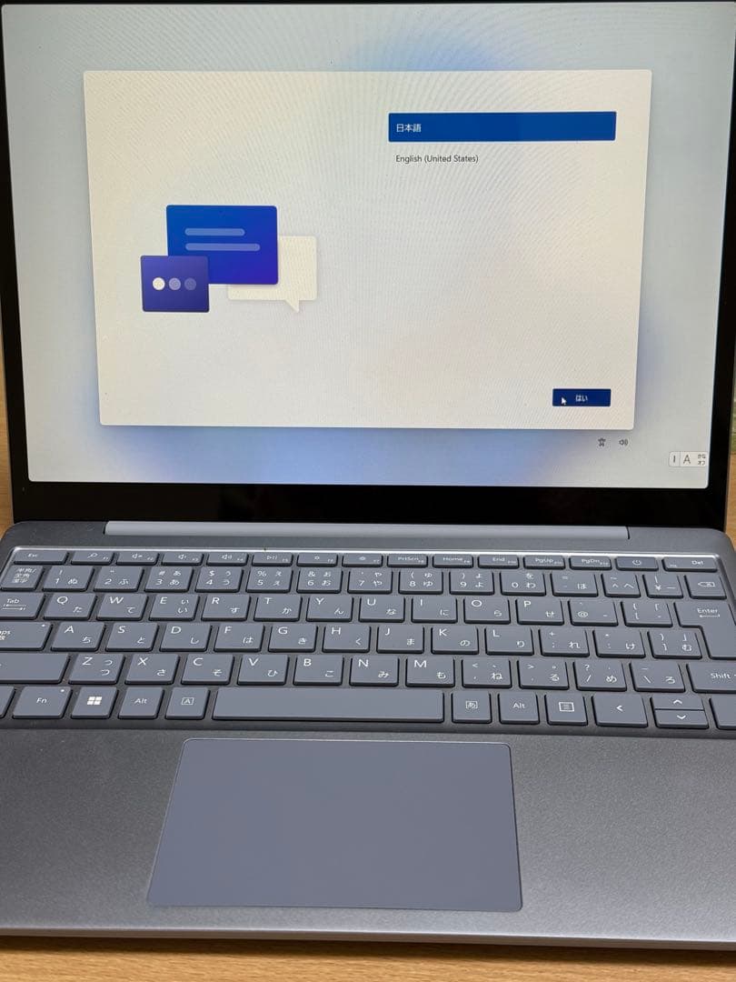 Microsoft Surface Laptop Go2 アイスブルー