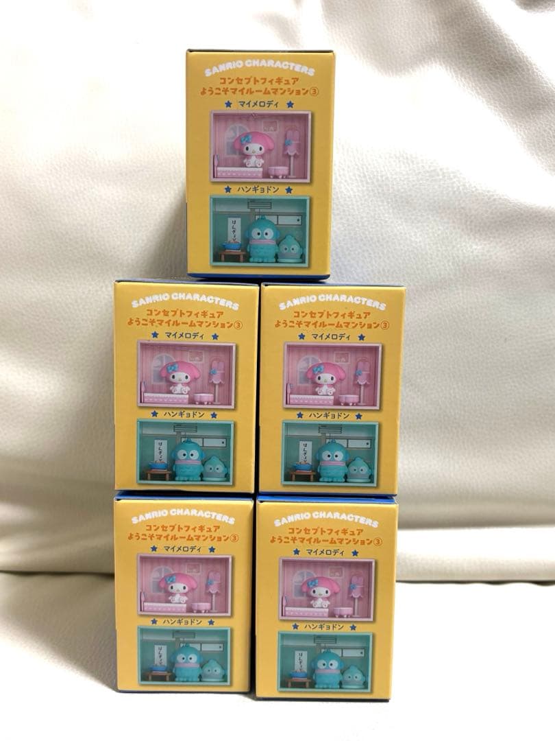 サンリオキャラクターズ コンセプトフィギュア あひるのペックル　5個セット