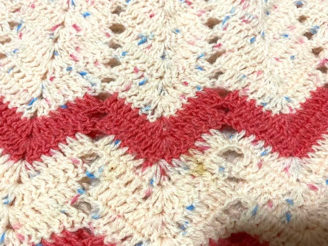 手編み 子供 セーター ニット チュニック ハンドメイド