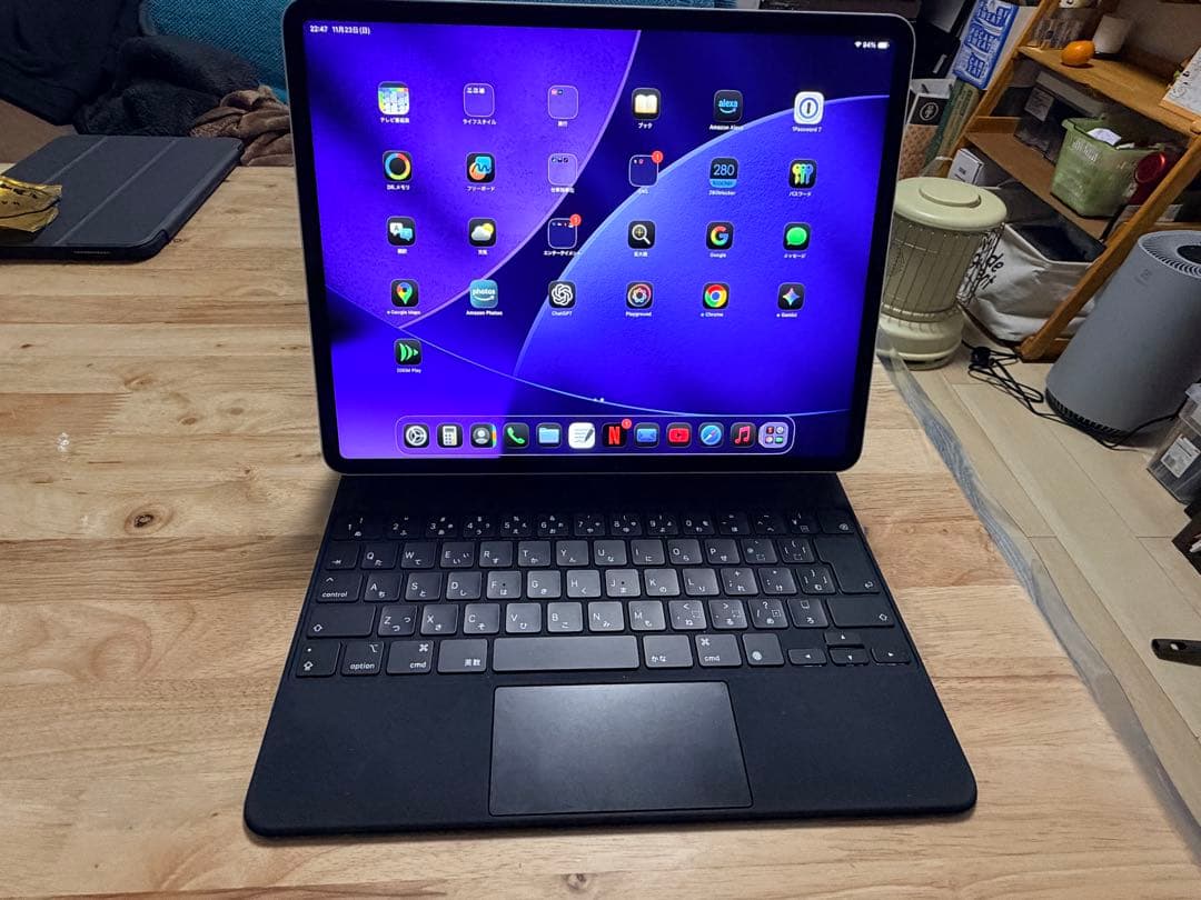 iPadPro12.9第5世代とMagickeyboardとペンシル3点セット