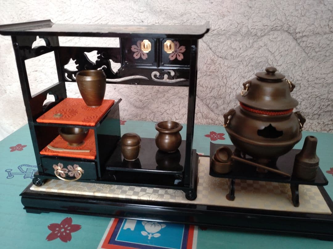 雛人形　雛道具9種類セット　昭和レトロ