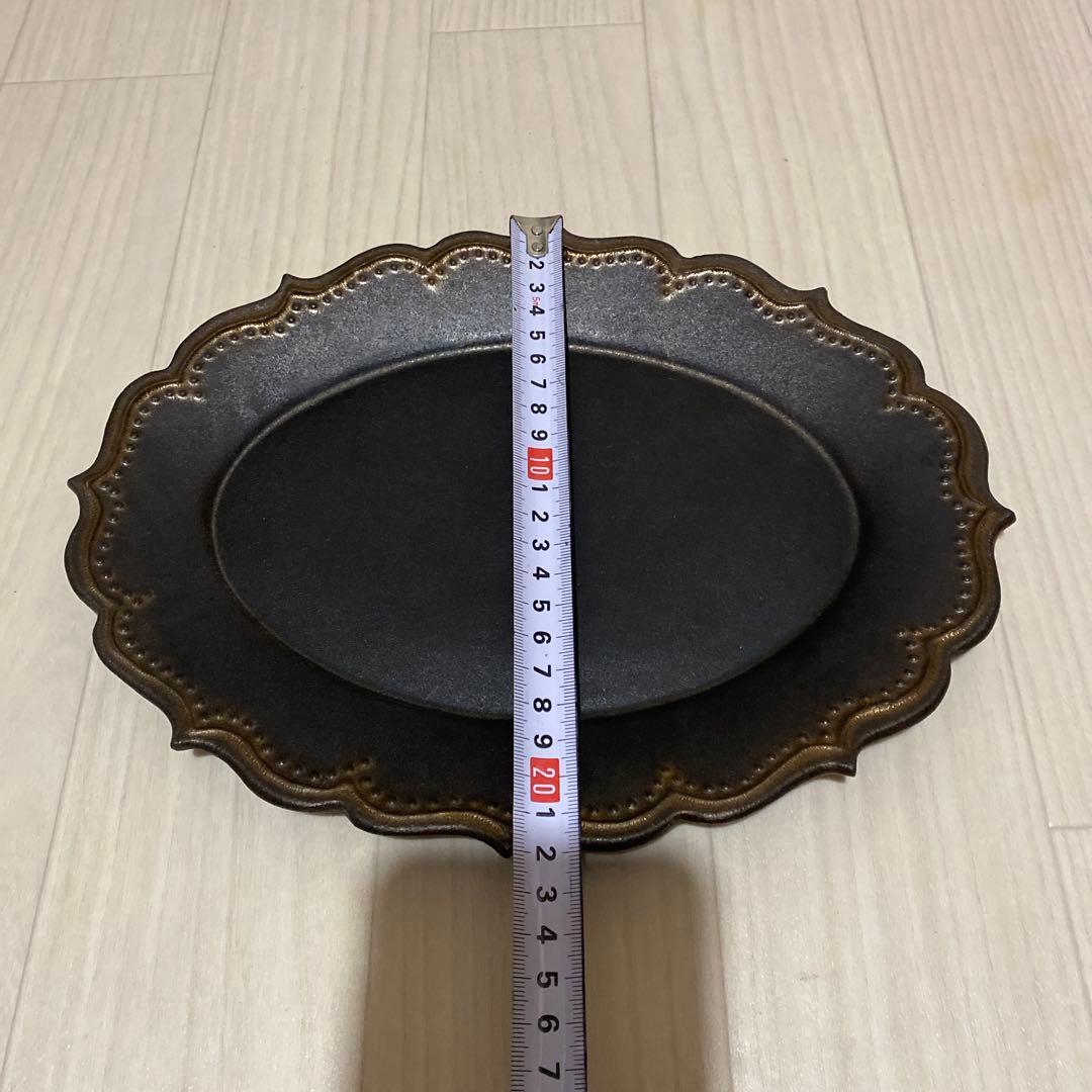 アトリエ野恵さんの大皿　楕円