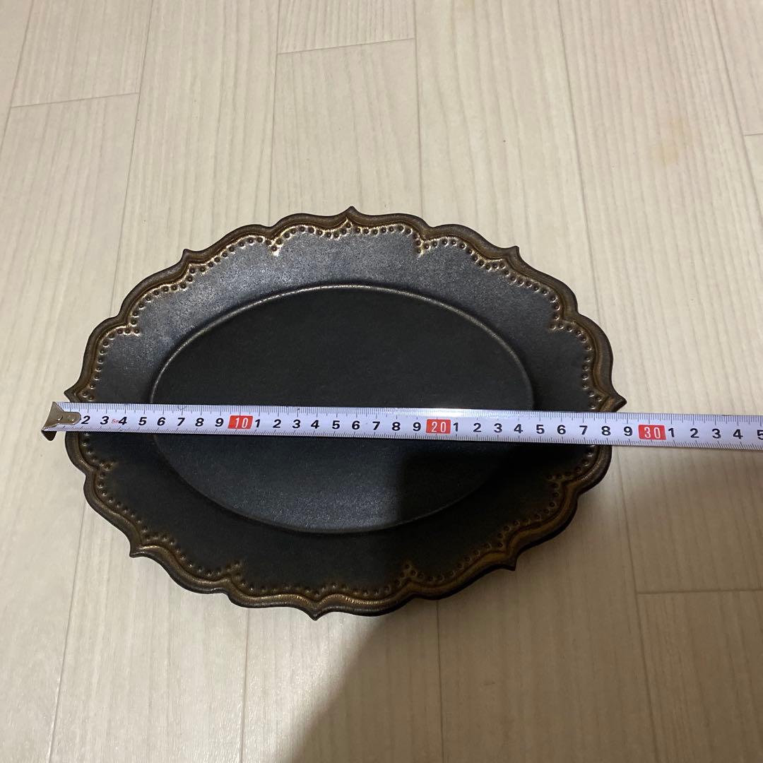 アトリエ野恵さんの大皿　楕円