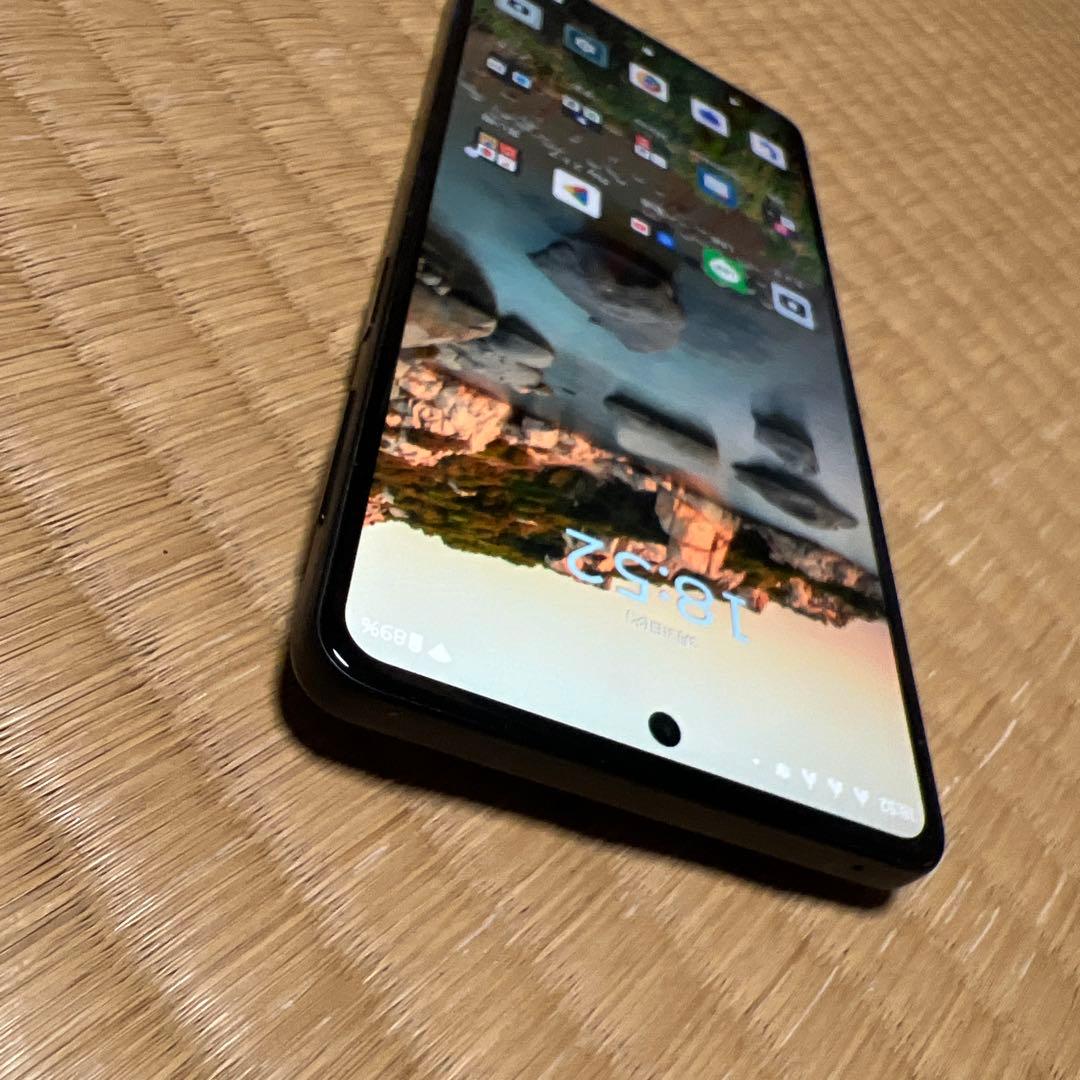 Motorola edge 20 ブルー android13 ケース付き 訳あり